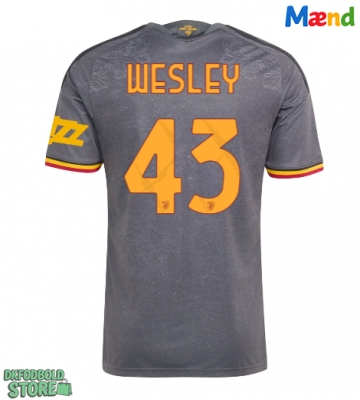 AS Roma Wesley Franca #43 Replika Tredjetrøje 2026-27 Kortærmet
